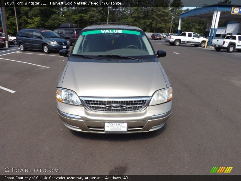 Harvest Gold Metallic / Medium Graphite 2000 Ford Windstar SEL