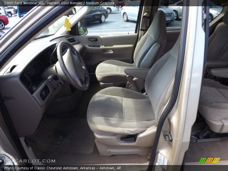 Harvest Gold Metallic / Medium Graphite 2000 Ford Windstar SEL