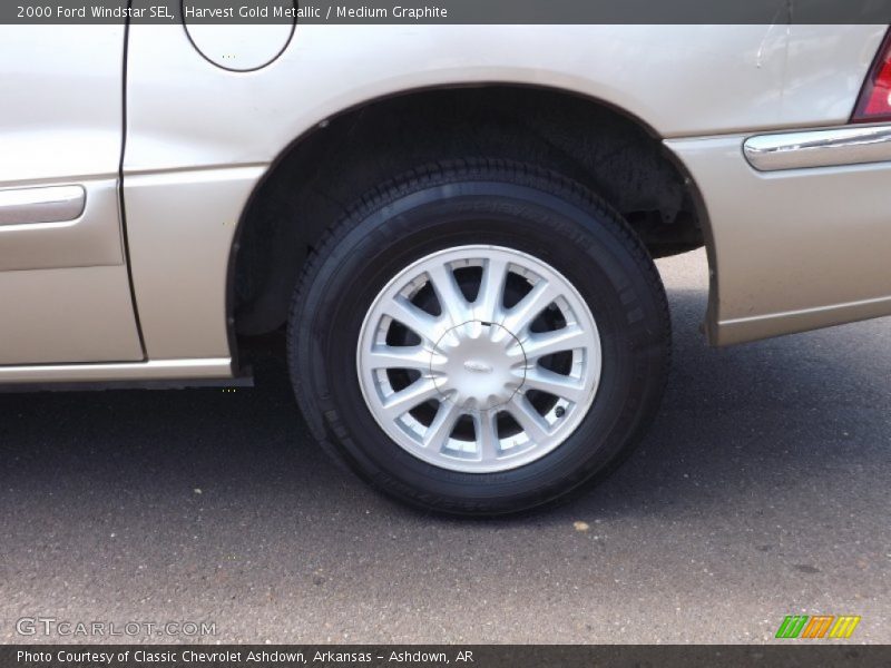 Harvest Gold Metallic / Medium Graphite 2000 Ford Windstar SEL