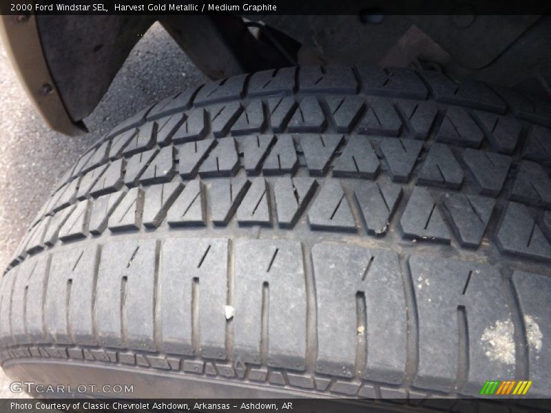 Harvest Gold Metallic / Medium Graphite 2000 Ford Windstar SEL