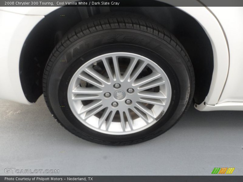 Cool Vanilla White / Dark Slate Gray 2008 Chrysler 300 Touring