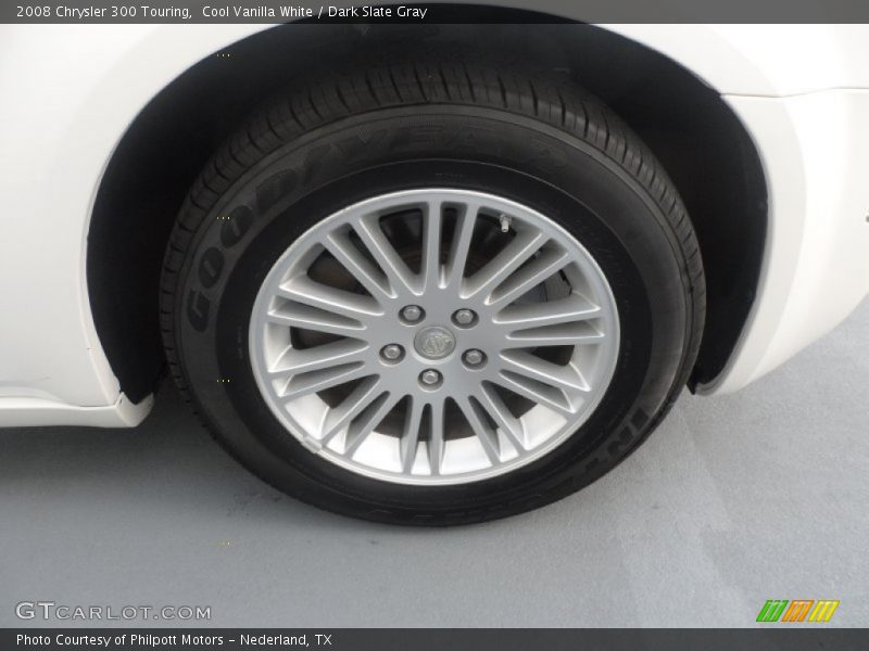 Cool Vanilla White / Dark Slate Gray 2008 Chrysler 300 Touring