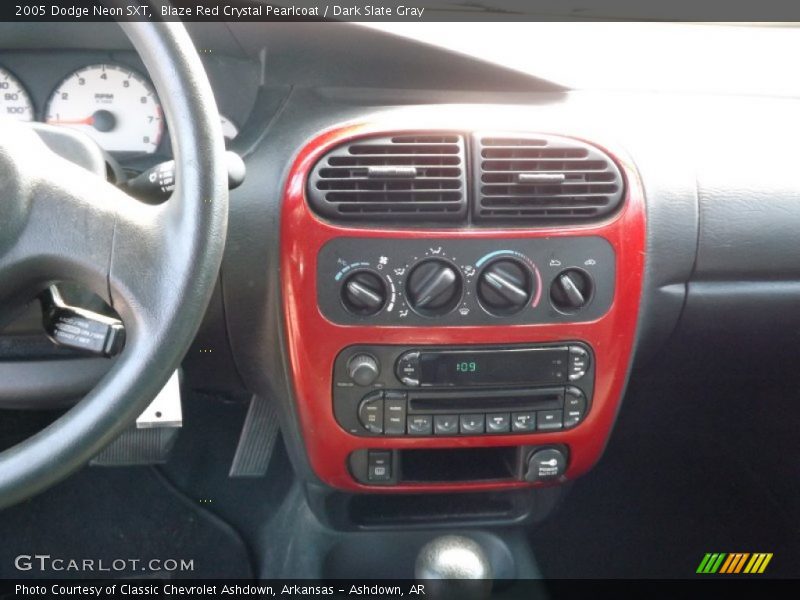 Blaze Red Crystal Pearlcoat / Dark Slate Gray 2005 Dodge Neon SXT
