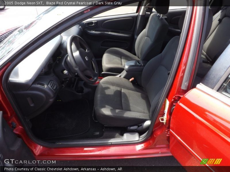 Blaze Red Crystal Pearlcoat / Dark Slate Gray 2005 Dodge Neon SXT