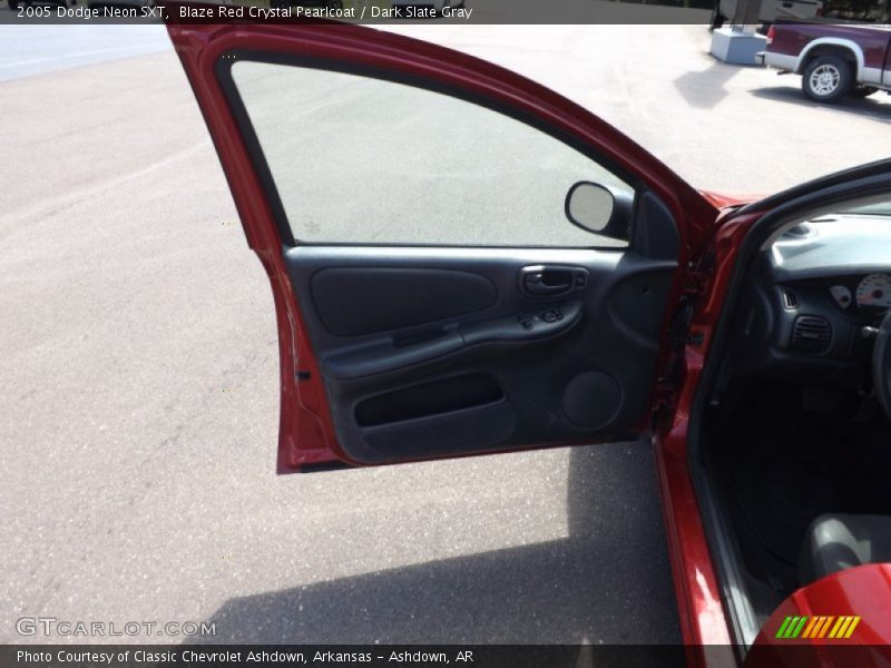 Blaze Red Crystal Pearlcoat / Dark Slate Gray 2005 Dodge Neon SXT