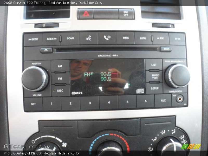 Cool Vanilla White / Dark Slate Gray 2008 Chrysler 300 Touring