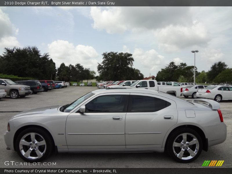 Bright Silver Metallic / Dark Slate Gray 2010 Dodge Charger R/T