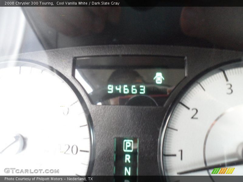 Cool Vanilla White / Dark Slate Gray 2008 Chrysler 300 Touring