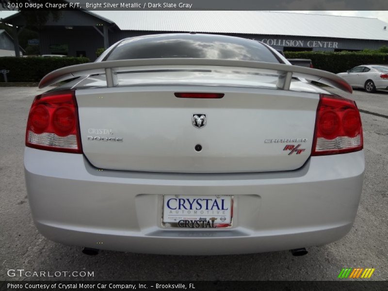 Bright Silver Metallic / Dark Slate Gray 2010 Dodge Charger R/T