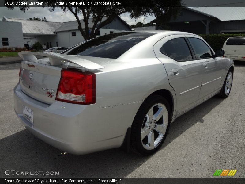 Bright Silver Metallic / Dark Slate Gray 2010 Dodge Charger R/T
