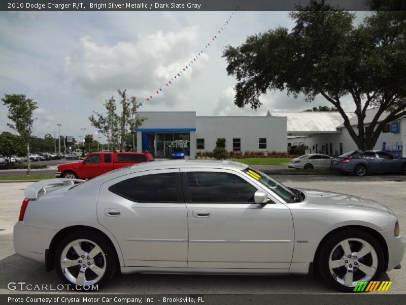 Bright Silver Metallic / Dark Slate Gray 2010 Dodge Charger R/T