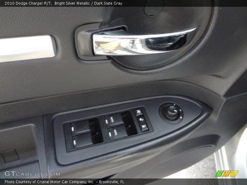Bright Silver Metallic / Dark Slate Gray 2010 Dodge Charger R/T