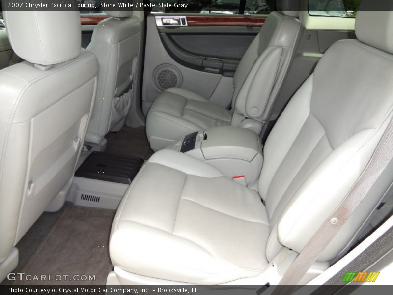 Stone White / Pastel Slate Gray 2007 Chrysler Pacifica Touring