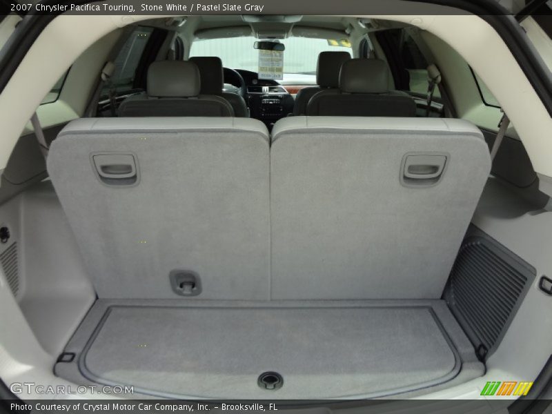 Stone White / Pastel Slate Gray 2007 Chrysler Pacifica Touring