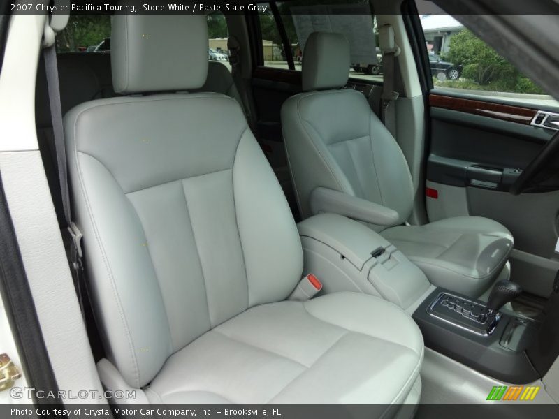 Stone White / Pastel Slate Gray 2007 Chrysler Pacifica Touring