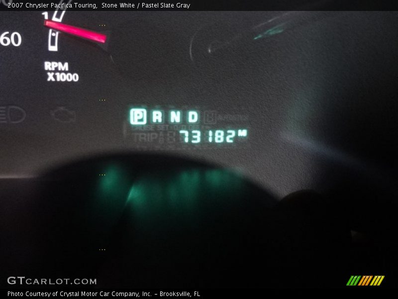 Stone White / Pastel Slate Gray 2007 Chrysler Pacifica Touring