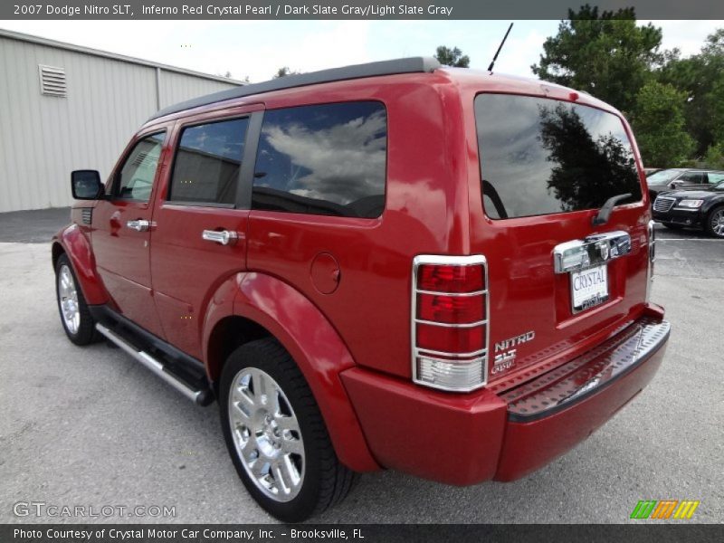 Inferno Red Crystal Pearl / Dark Slate Gray/Light Slate Gray 2007 Dodge Nitro SLT