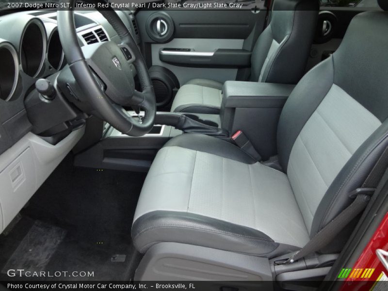 Inferno Red Crystal Pearl / Dark Slate Gray/Light Slate Gray 2007 Dodge Nitro SLT