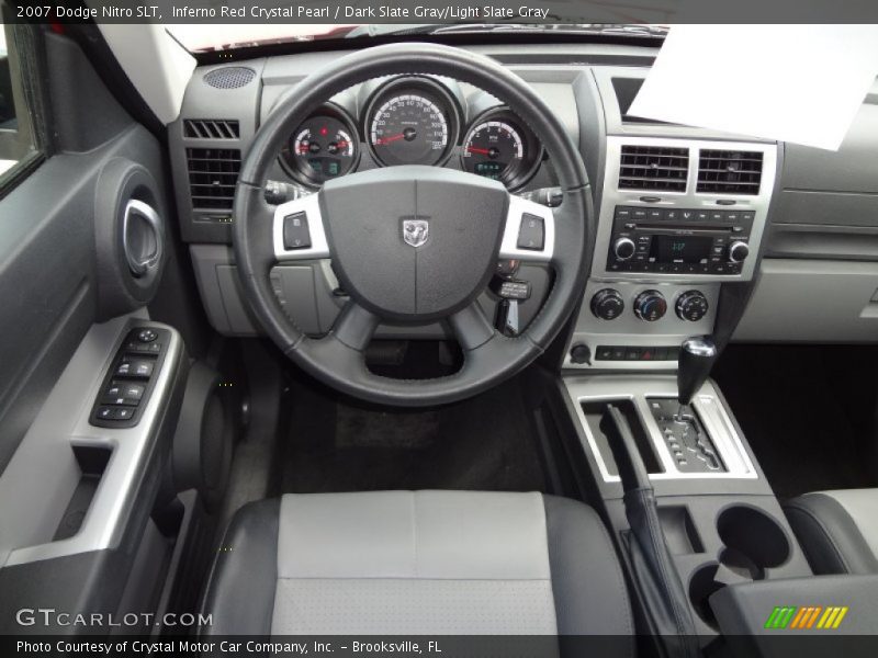 Inferno Red Crystal Pearl / Dark Slate Gray/Light Slate Gray 2007 Dodge Nitro SLT