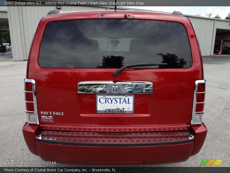Inferno Red Crystal Pearl / Dark Slate Gray/Light Slate Gray 2007 Dodge Nitro SLT