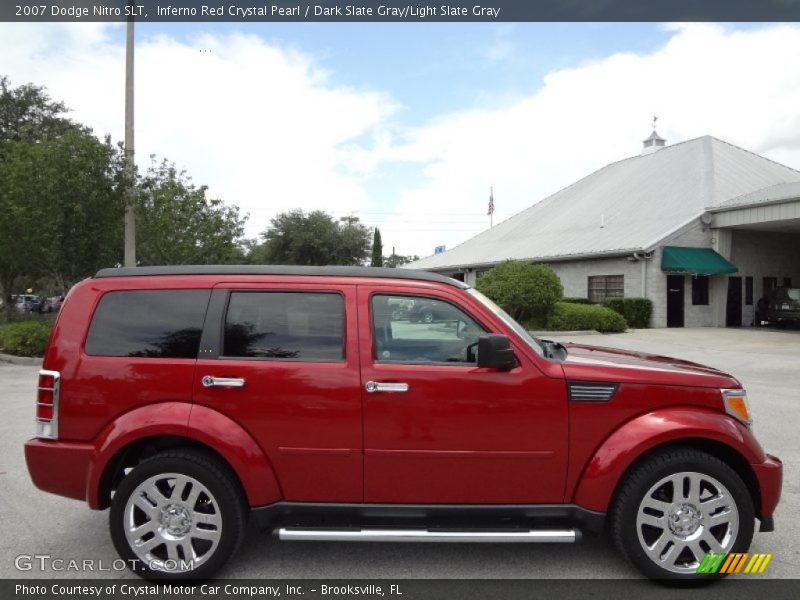 Inferno Red Crystal Pearl / Dark Slate Gray/Light Slate Gray 2007 Dodge Nitro SLT