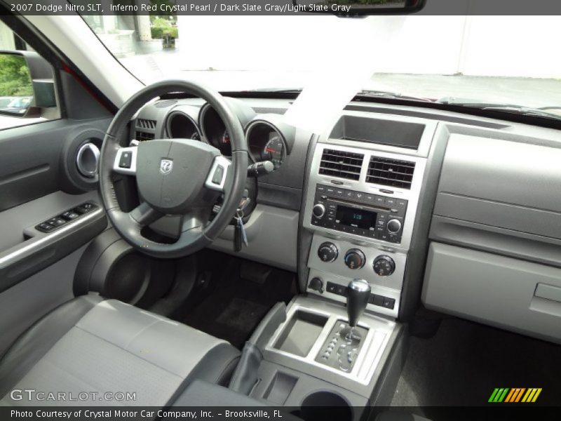 Inferno Red Crystal Pearl / Dark Slate Gray/Light Slate Gray 2007 Dodge Nitro SLT