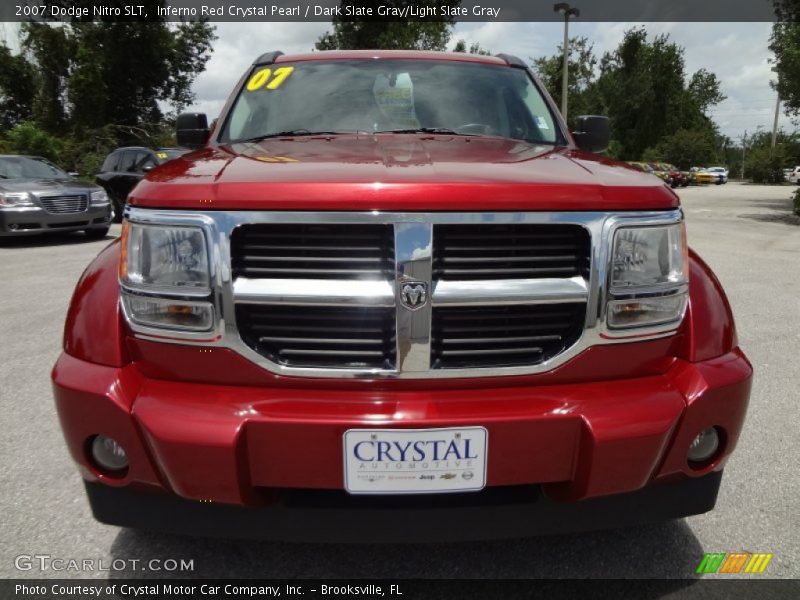 Inferno Red Crystal Pearl / Dark Slate Gray/Light Slate Gray 2007 Dodge Nitro SLT