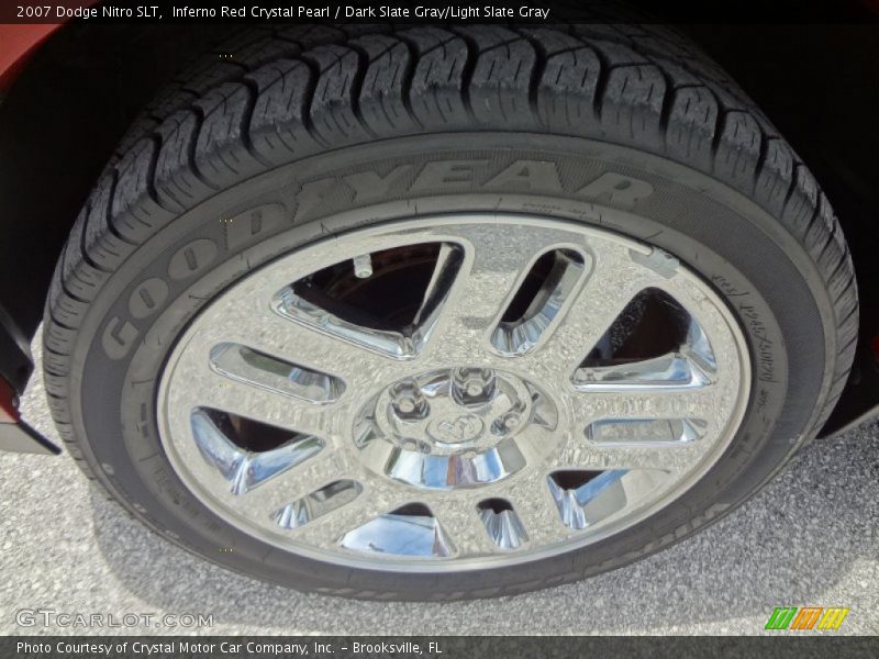 Inferno Red Crystal Pearl / Dark Slate Gray/Light Slate Gray 2007 Dodge Nitro SLT
