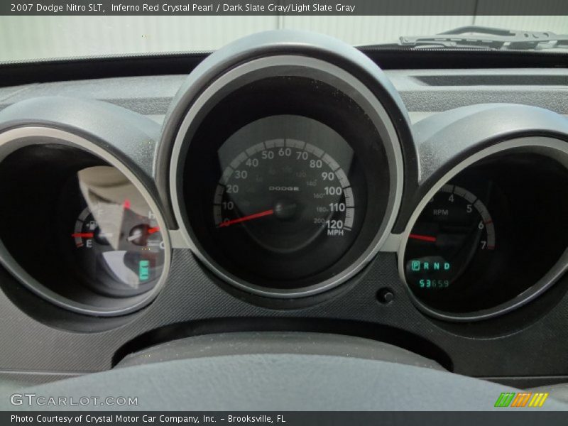 Inferno Red Crystal Pearl / Dark Slate Gray/Light Slate Gray 2007 Dodge Nitro SLT