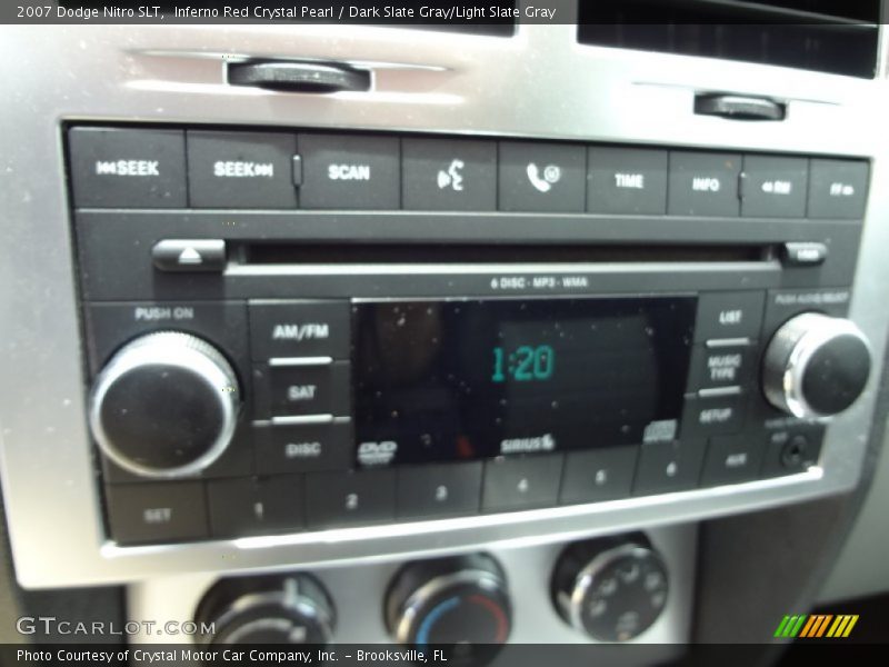 Inferno Red Crystal Pearl / Dark Slate Gray/Light Slate Gray 2007 Dodge Nitro SLT