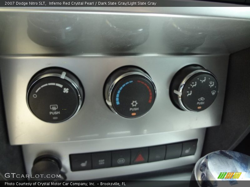 Inferno Red Crystal Pearl / Dark Slate Gray/Light Slate Gray 2007 Dodge Nitro SLT