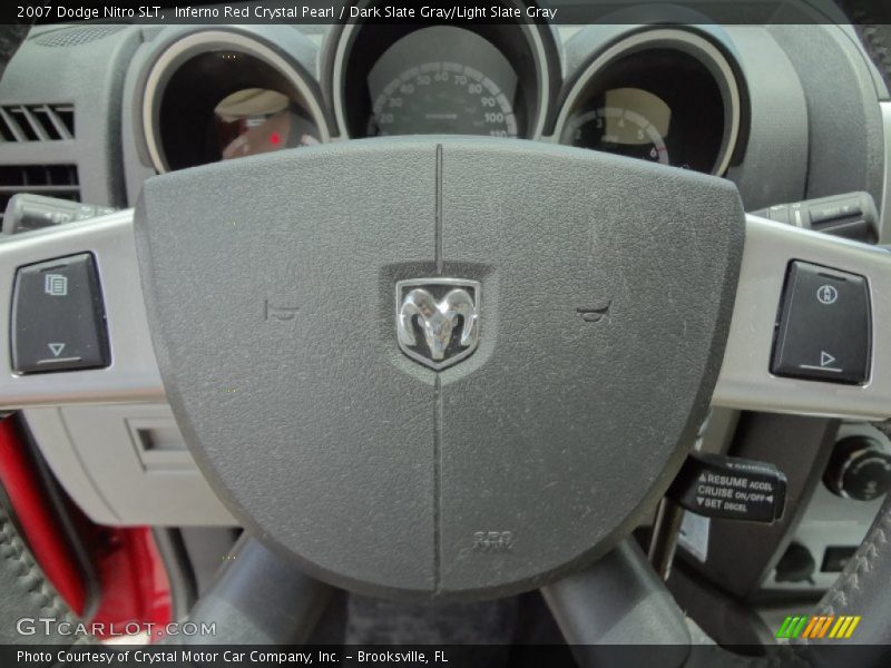 Inferno Red Crystal Pearl / Dark Slate Gray/Light Slate Gray 2007 Dodge Nitro SLT