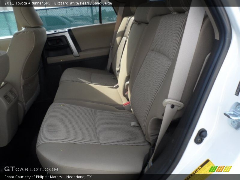 Blizzard White Pearl / Sand Beige 2011 Toyota 4Runner SR5