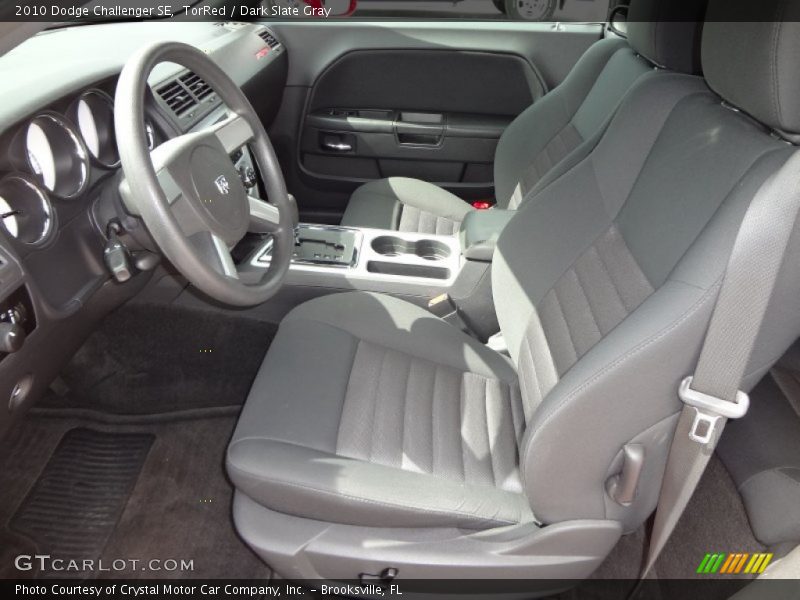 TorRed / Dark Slate Gray 2010 Dodge Challenger SE
