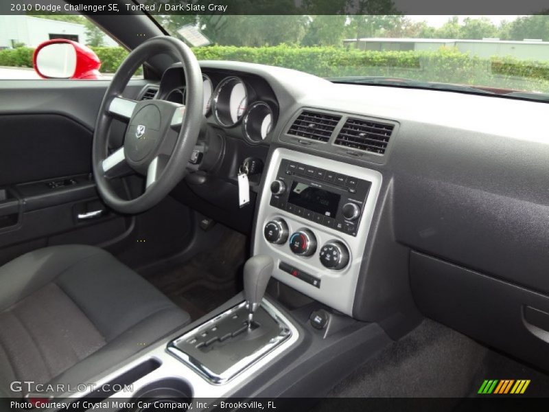 TorRed / Dark Slate Gray 2010 Dodge Challenger SE