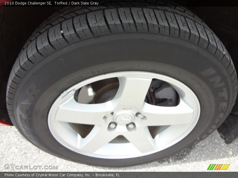 TorRed / Dark Slate Gray 2010 Dodge Challenger SE