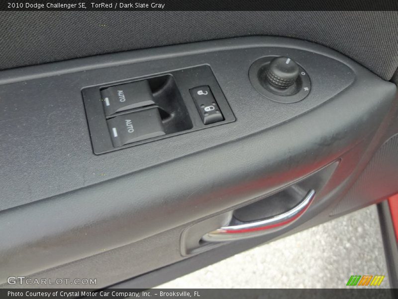 TorRed / Dark Slate Gray 2010 Dodge Challenger SE