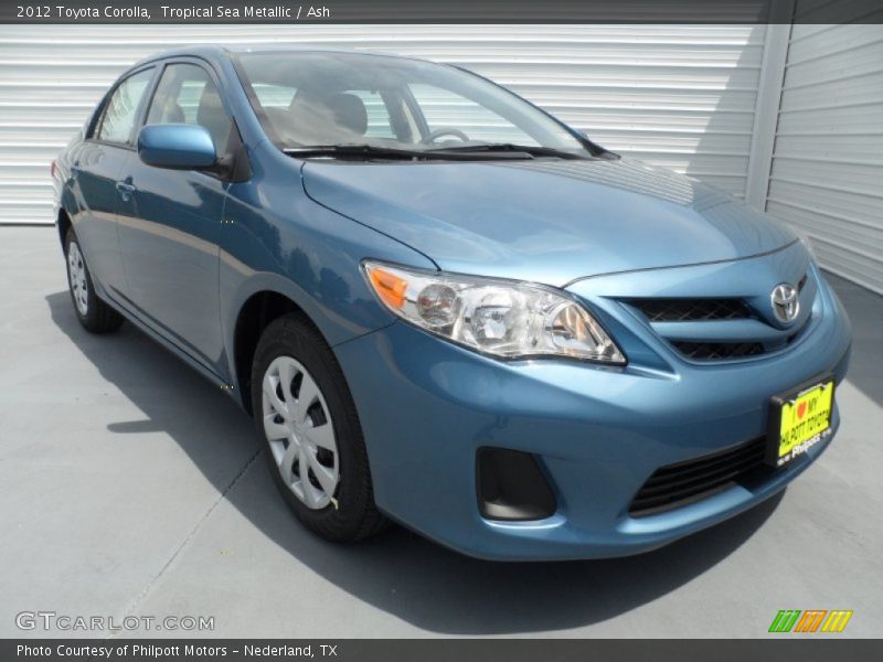 Tropical Sea Metallic / Ash 2012 Toyota Corolla