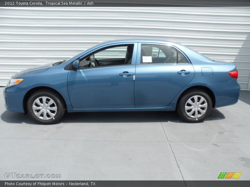 Tropical Sea Metallic / Ash 2012 Toyota Corolla