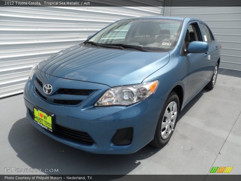 Tropical Sea Metallic / Ash 2012 Toyota Corolla