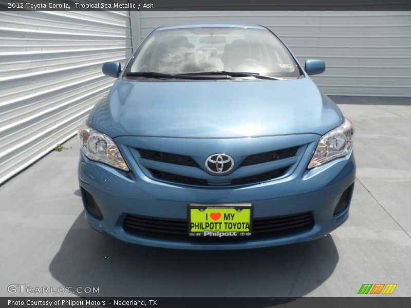 Tropical Sea Metallic / Ash 2012 Toyota Corolla
