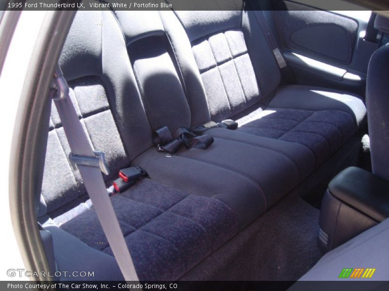 Vibrant White / Portofino Blue 1995 Ford Thunderbird LX