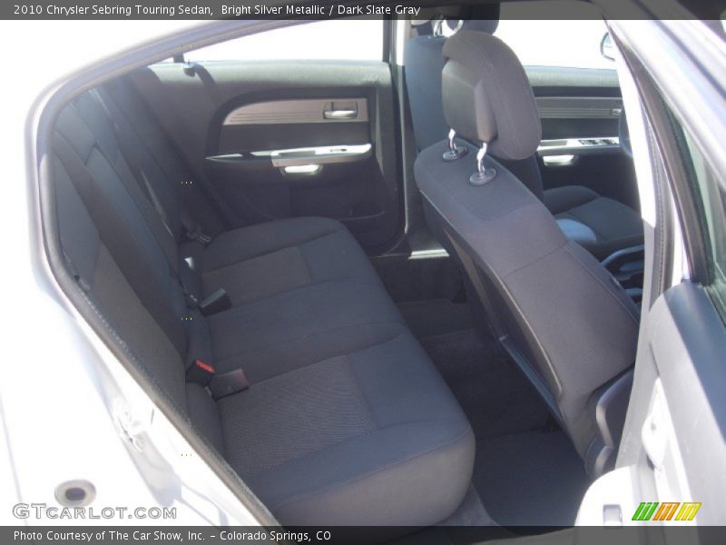 Bright Silver Metallic / Dark Slate Gray 2010 Chrysler Sebring Touring Sedan