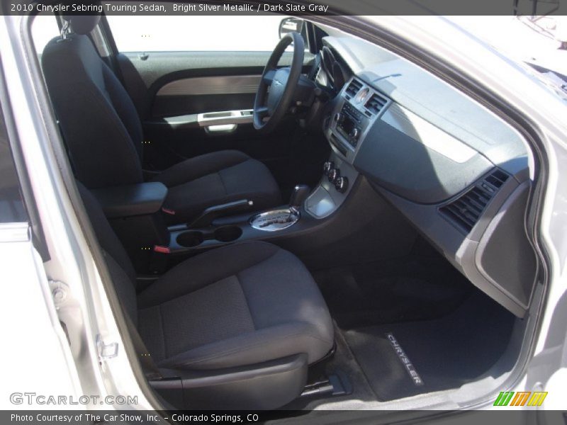 Bright Silver Metallic / Dark Slate Gray 2010 Chrysler Sebring Touring Sedan