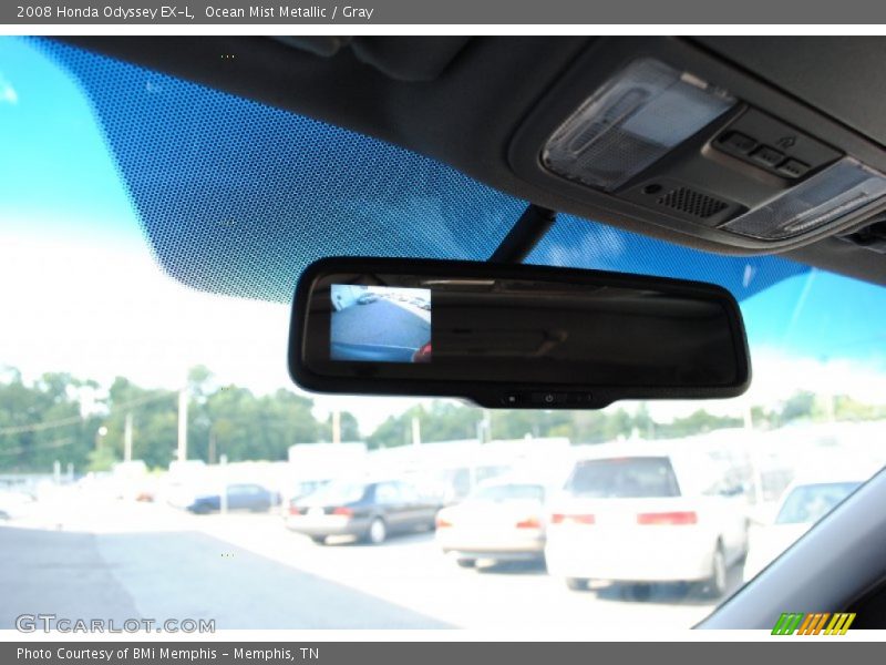 Ocean Mist Metallic / Gray 2008 Honda Odyssey EX-L