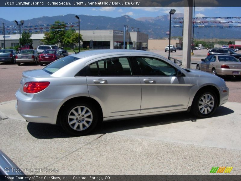 Bright Silver Metallic / Dark Slate Gray 2010 Chrysler Sebring Touring Sedan