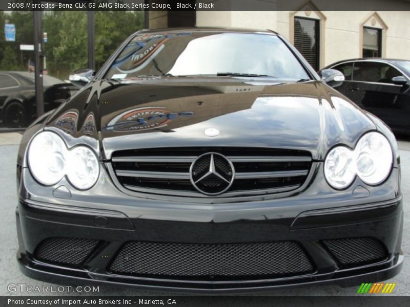 Black / Black 2008 Mercedes-Benz CLK 63 AMG Black Series Coupe