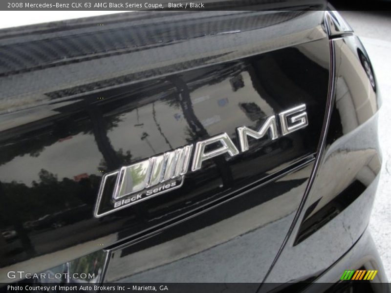  2008 CLK 63 AMG Black Series Coupe Logo