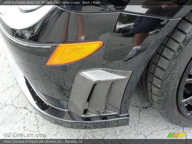 Black / Black 2008 Mercedes-Benz CLK 63 AMG Black Series Coupe