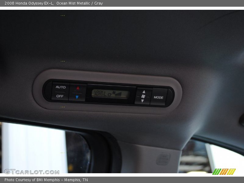 Ocean Mist Metallic / Gray 2008 Honda Odyssey EX-L